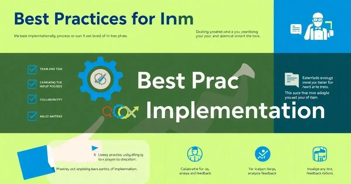 Best Practices for Implementation