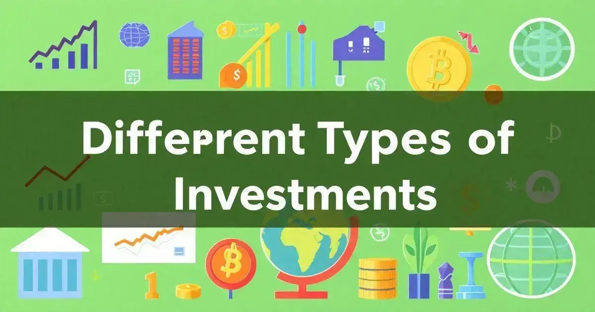 Different Types of Investments