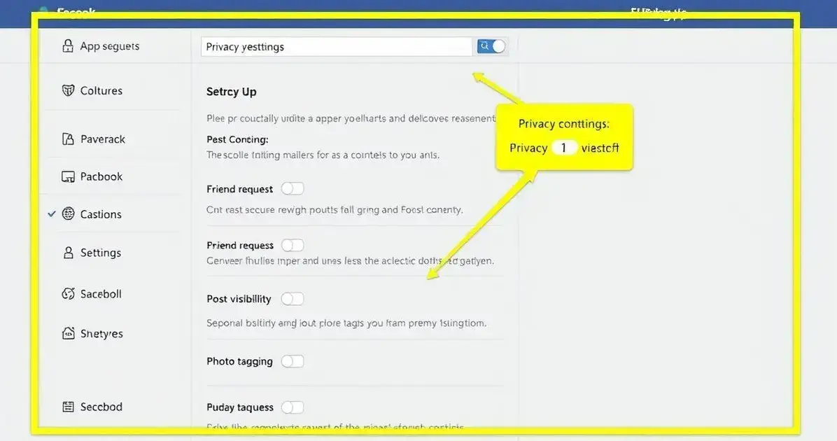 Privacy Settings in the Facebook App